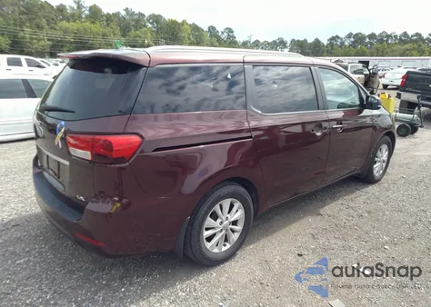 2015 Kia Sedona Lx из США, поврежденный, VIN KNDMB5C10F6044325